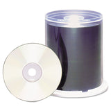 Maxell® CD-R Printable Recordable Disc, 700 MB/80 min, 48x, Spindle, Matte White, 100/Pack (MAX648720) Each