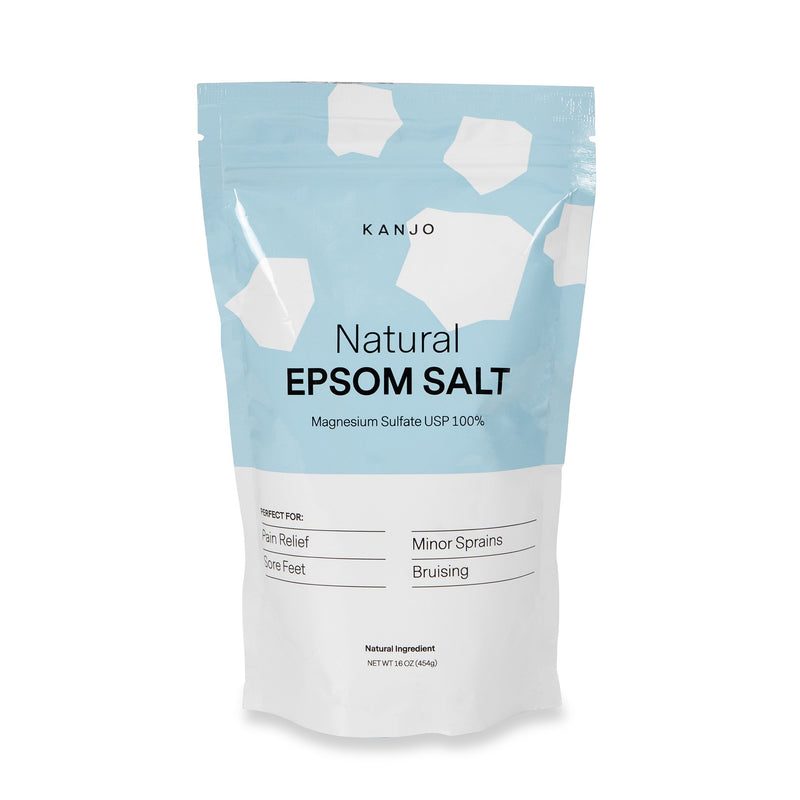 Kanjo Epsom Salt Magnesium Sulfate USP Granules 1 lb. Pouch (1236442_EA) 1/EA