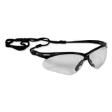 KleenGuard™ Nemesis Safety Glasses, Black Frame, Clear Lens (ANS25676) Each