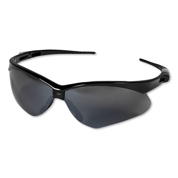 KleenGuard™ V30 Nemesis Safety Glasses, Black Frame, Smoke Lens (KCC25688)