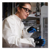 KleenGuard™ G40 Foam NITRILE* Coated Gloves, EN388: 3121X, 9.45" Long, Large (Size 9), Blue/Black, 12 Pairs (ANS40227) Pack of 12
