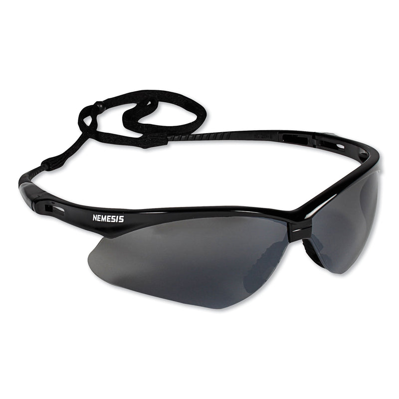 KleenGuard™ V30 Nemesis Safety Glasses, Black Frame, Smoke Lens (ANS25688) Each