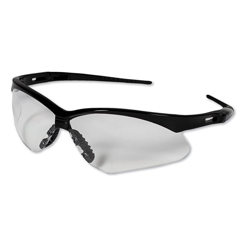 KleenGuard™ Nemesis Safety Glasses, Black Frame, Clear Lens (ANS25676) Each