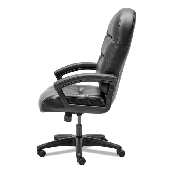 HON® Pillow-Soft 2090 Series Executive High-Back Swivel/Tilt Chair, Supports Up to 250 lb, 16" to 21" Seat Height, Black (HON2095HPWST11T)