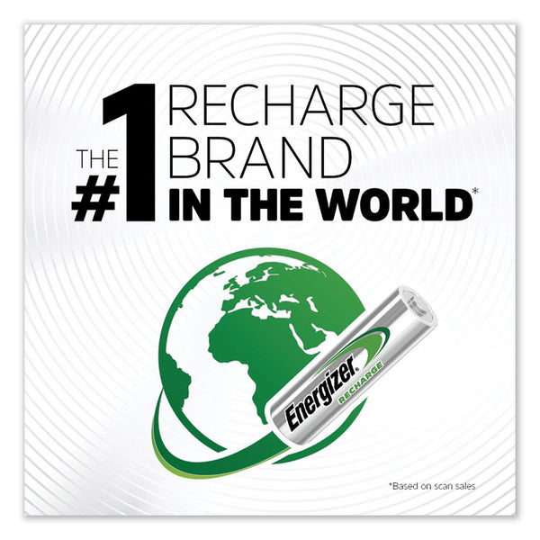 Energizer® NiMH Rechargeable AA Batteries, 1.2 V, 8/Pack (EVENH15BP8) Pack of 8