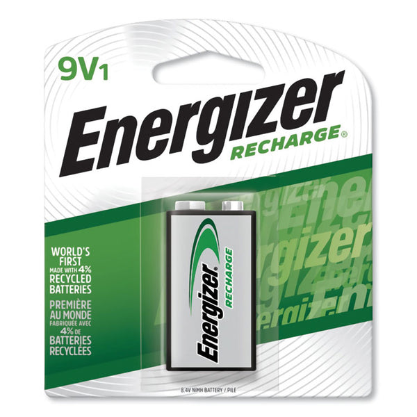 Energizer® NiMH Rechargeable 9V Batteries (EVENH22NBP) Each