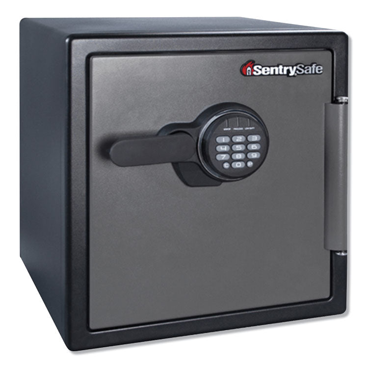 Sentry® Safe Fire-Safe with Digital Keypad Access, 1.23 cu ft, 16.38w x 19.38d x 17.88h, Gunmetal (SENSFW123ES)