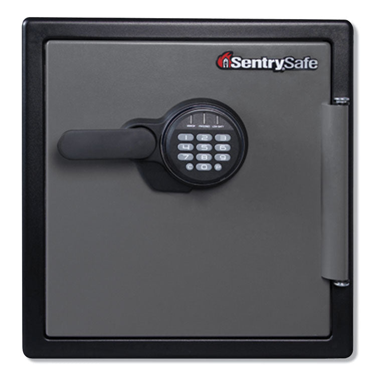 Sentry® Safe Fire-Safe with Digital Keypad Access, 1.23 cu ft, 16.38w x 19.38d x 17.88h, Gunmetal (SENSFW123ES)