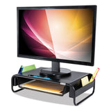 Allsop® Metal Art Organizer 5 Monitor, 18" x 11.8" x 5.1", Black, Supports 30 lbs (ASP32166) Each