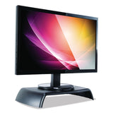 Allsop® Ergo Riser Monitor Stand, 16" x 9" x 2.75", Black, Supports 30 lbs (ASP32212) Each