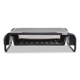 Allsop® Metal Art Organizer 5 Monitor, 18" x 11.8" x 5.1", Black, Supports 30 lbs (ASP32166) Each