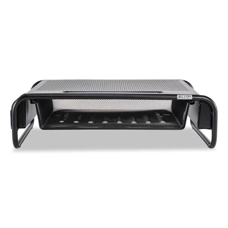 Allsop® Metal Art Organizer 5 Monitor, 18" x 11.8" x 5.1", Black, Supports 30 lbs (ASP32166) Each