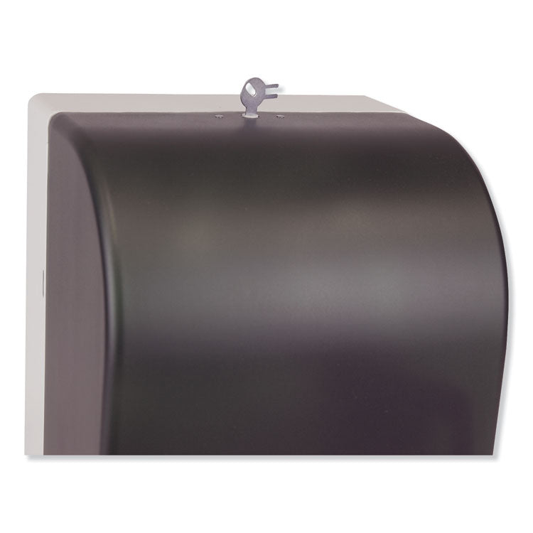 Tork® Hand Towel Roll Dispenser Push Bar, 10.5 x 8.75 x 15.75, Smoke/Gray (TRK87T)