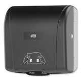 Tork® Mini Mechanical Hand Towel Roll Dispenser, For H71 System, 11.75 x 7.5 x 12.5, Black (TRK774728)