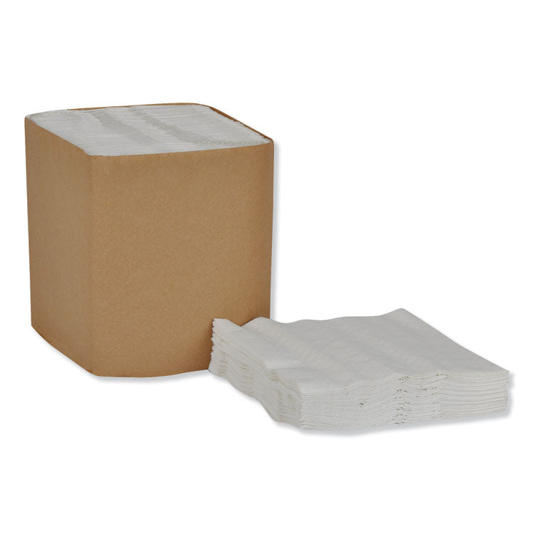 Tork® Universal Dinner Napkins, 1-Ply, 17" x 17", 1/4 Fold, White, 4008/Carton (TRKN7141A)