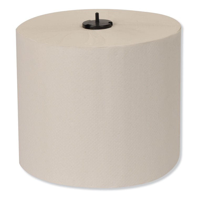 Tork® Basic Paper Wiper Roll Towel, 1-Ply, 7.68" x 1,150 ft, White, 4 Rolls/Carton (TRK291370)