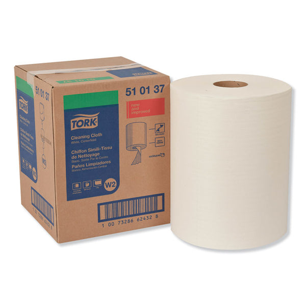 Tork® Cleaning Cloth, 12.6 x 10, White, 500 Wipes/Carton (TRK510137)