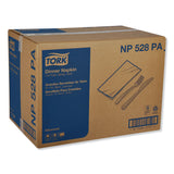 Tork® Advanced Dinner Napkins, 2-Ply, 15" x 17", 1/8 Fold, White, 100/PK, 28 PK/CT (TRKNP528PA)