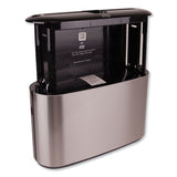 Tork® Xpress Countertop Towel Dispenser, 12.68 x 4.56 x 7.92, Stainless Steel/Black (TRK302030)