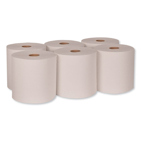 Tork® Hardwound Roll Towel, 1-Ply, 7.88" x 1,000 ft, White, 6 Rolls/Carton (TRKRB10002)