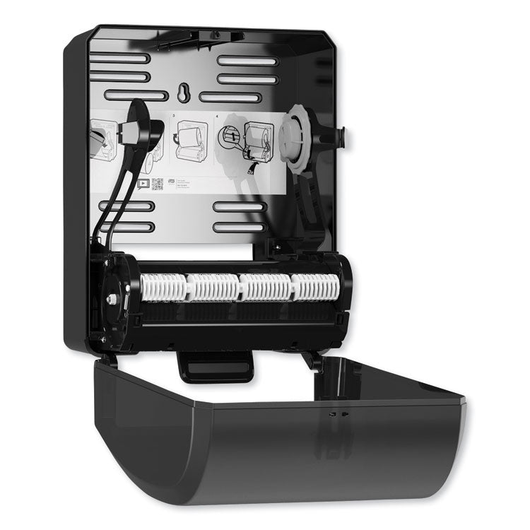 Tork® Mechanical Hand Towel Roll Dispenser, H80 System, 12.32 x 9.32 x 15.95, Black (TRK772828)