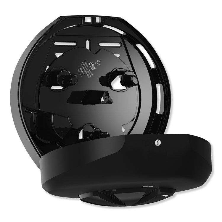 Tork® 3 Roll Bath Tissue Roll Dispenser for OptiCore, 14.12 x 6.31 x 14.56, Black (TRK565828)