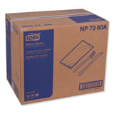 Tork® Advanced Dinner Napkin,3-Ply,17" x 16.125",1/8 Fold, White,1740/CT (TRKNP7380A)