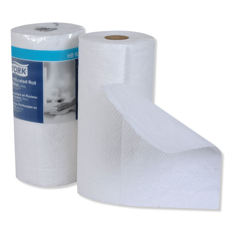 Tork® Handi-Size Perforated Kitchen Roll Towel, 2-Ply, 11 x 6.75, White, 120/Roll, 30/Carton (TRKHB9201)