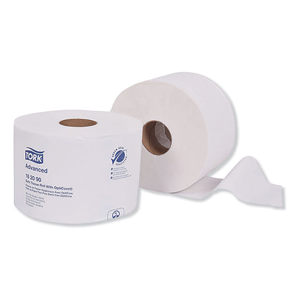 Tork® Advanced Bath Tissue Roll with OptiCore, Septic Safe, 2-Ply, White, 865 Sheets/Roll, 36/Carton (TRK162090)
