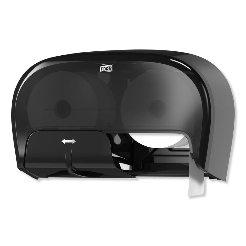 Tork High Capacity Bath Tissue Roll Dispenser for OptiCore, 16.62 x 5.25 x 9.93,Black (TRK565528) Each