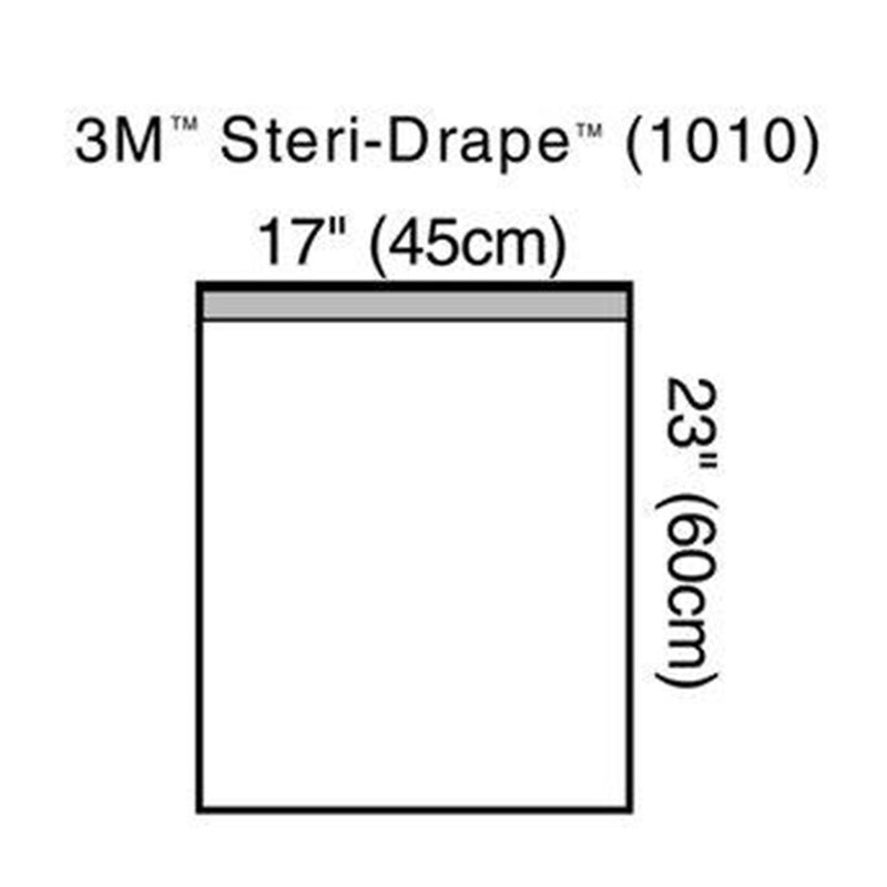 3M™ Steri-Drape™ General Purpose Drape Large Towel Drape 17 W X 23 L Inch Sterile (5714_CS) 40/CS