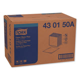 Tork Paper Wiper Plus, 12.5 x 13, White, 1/4 Fold, 90/Pack, 12 Packs/Carton (TRK430150A) Case of 12