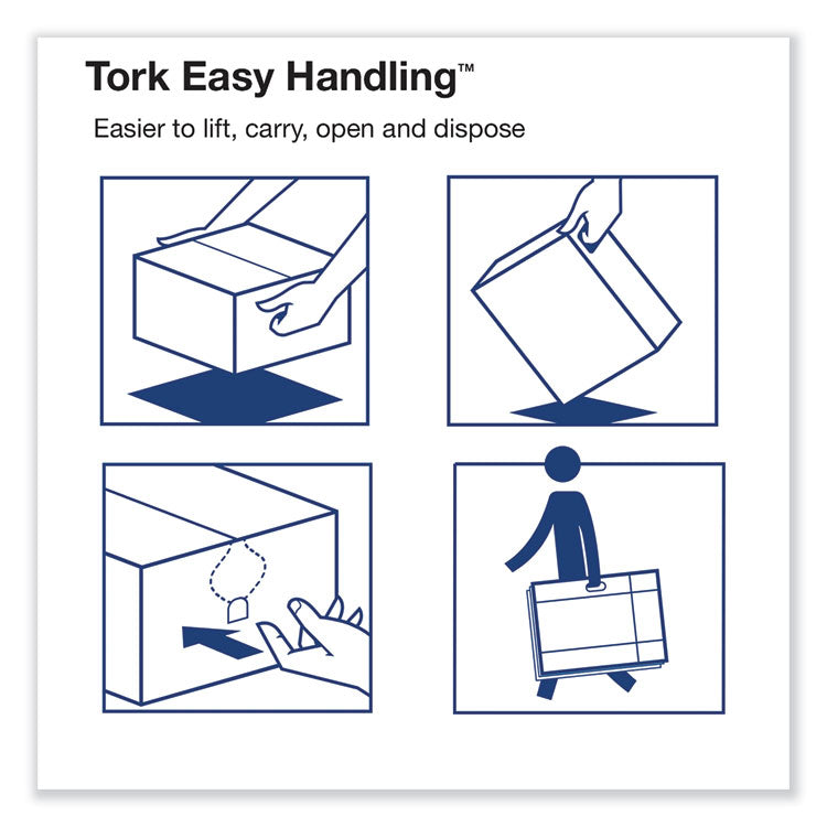 Tork® Advanced Bath Tissue, Septic Safe, 2-Ply, White, 500 Sheets/Roll, 48 Rolls/Carton (TRKTM6130S)