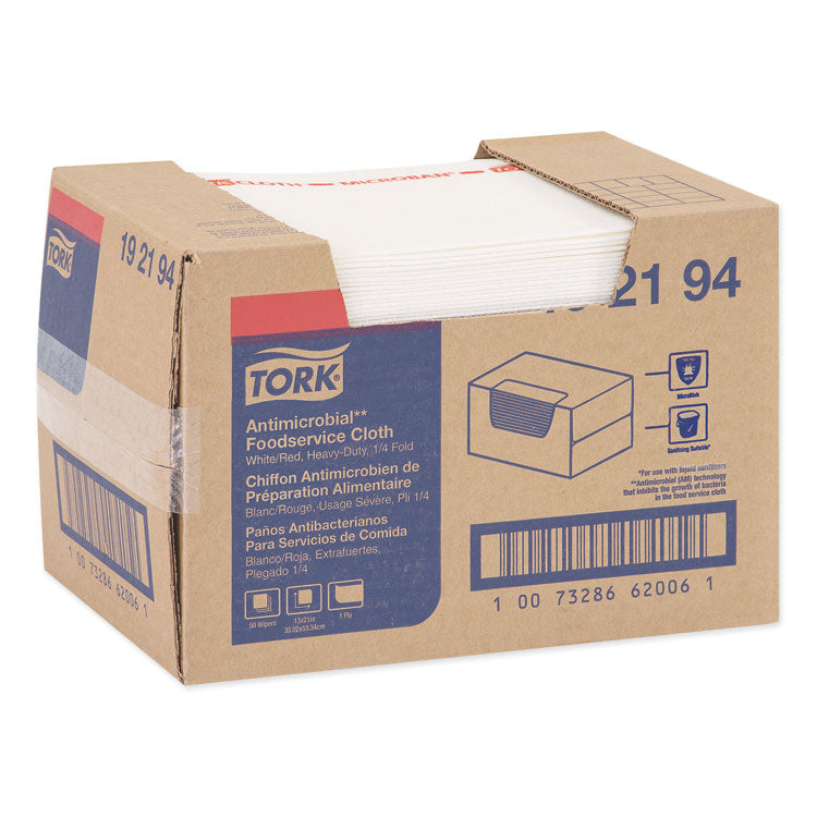 Tork® Foodservice Cloth, 13 x 21, White, 50/Carton (TRK192194) Case of 50