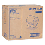 Tork® Universal Hand Towel Roll, Notched, 1-Ply, 8" x 425 ft, Natural White, 12 Rolls/Carton (TRK8621400)