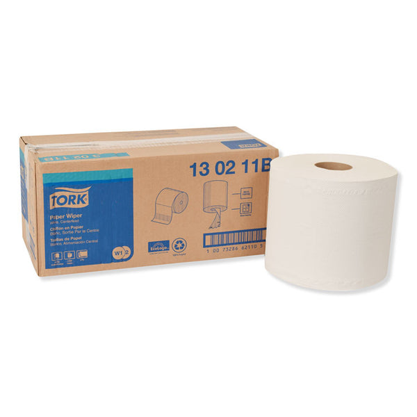 Tork® Paper Wiper, Centerfeed, 2-Ply, 9 x 13, White, 800/Roll, 2 Rolls/Carton (TRK130211B) Case of 2 Rolls