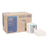Tork Paper Wiper Plus, 12.5 x 13, White, 1/4 Fold, 90/Pack, 12 Packs/Carton (TRK430150A) Case of 12
