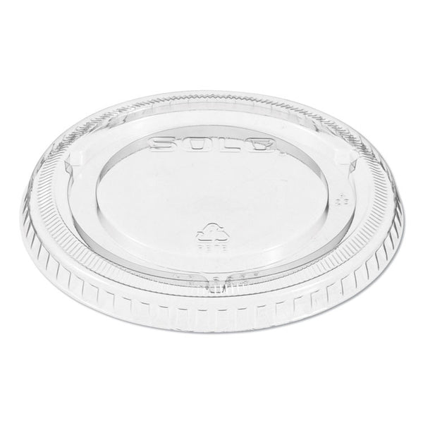 SOLO® Non-Vented Cup Lids, Fits 9 oz to 22 oz Cups, Clear, 1,000/Carton (DCC662TP)