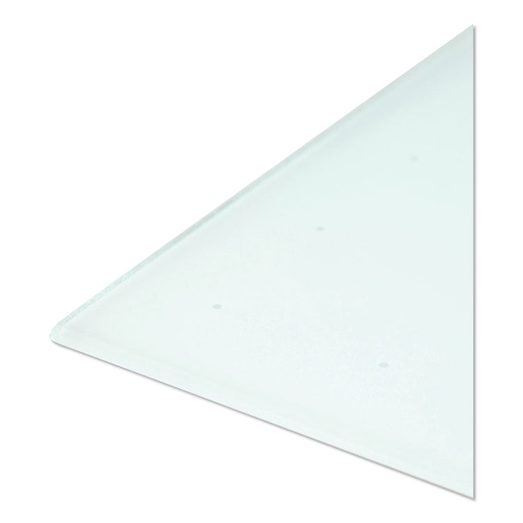 U Brands Floating Glass Ghost Grid Dry Erase Board, 35 x 23, White (UBR2798U0001) Each