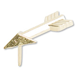 U Brands Fashion Push Pins, Steel, Gold, 3/8", 36/Pack (UBR3083U0624) Pack of 36