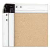 U Brands PINIT Magnetic Dry Erase Board, 47 x 35, White (UBR2807U0001) Each