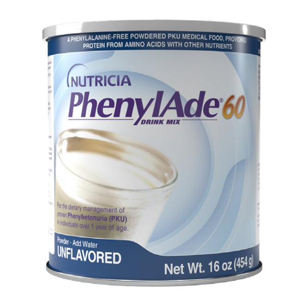 PhenylAde®60 Oral Supplement Unflavored Powder 16 oz. / 454 Gram Canister (1262876_CS) 6/CS