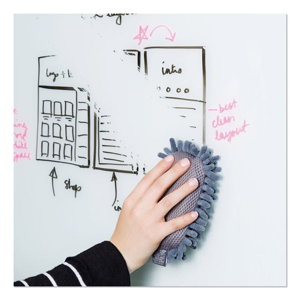 U Brands Small Microfiber Shag Dry Erase Board Eraser, 2.5" x 5" x 1" (UBR582U0416) Each