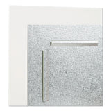 U Brands Floating Glass Dry Erase Undated One Month Calendar, 35 x 35, White (UBR3968U0001) Each