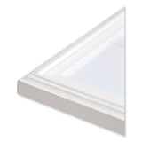 U Brands Magnetic Dry Erase Calendar with Decor Frame, One Month, 30 x 20, White Surface, White Wood Frame (UBR2075U0001) Each
