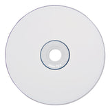 Verbatim® CD-R Recordable Disc, 700 MB/80 min, 52x, Spindle, White, 100/Pack (VER94712)