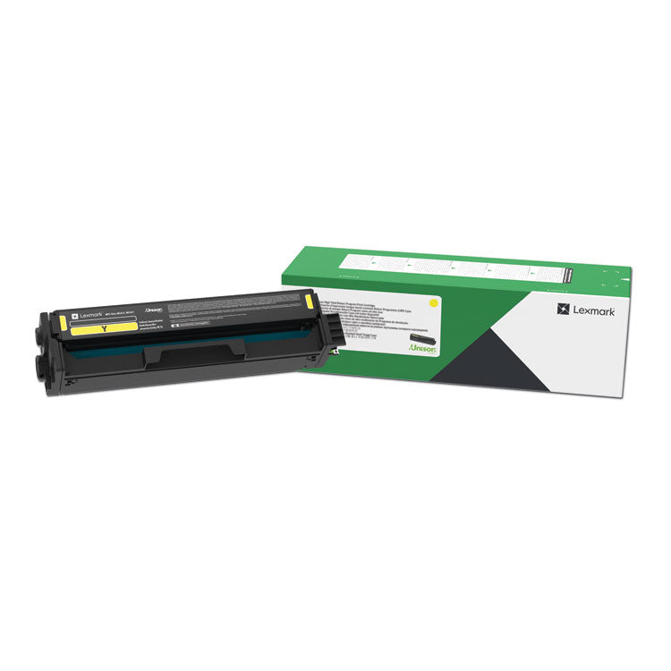 Lexmark™ C3210Y0 Return Program Toner, 1,500 Page-Yield, Yellow (LEXC3210Y0) Each