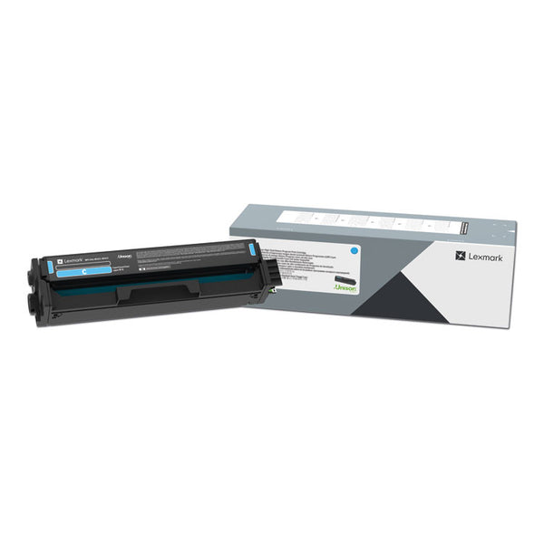 Lexmark™ 20N10C0 Return Program Toner, 1,500 Page-Yield, Cyan (LEX20N10C0)