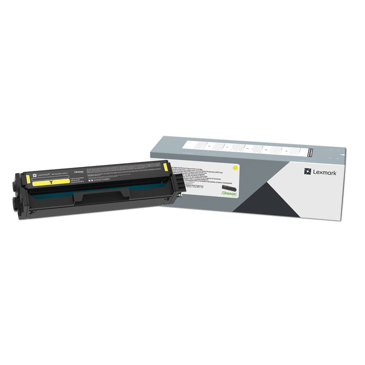 Lexmark™ 20N10Y0 Return Program Toner, 1,500 Page-Yield, Yellow (LEX20N10Y0) Each