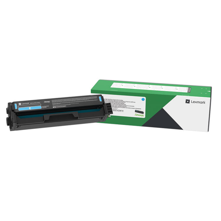 Lexmark™ C3210C0 Return Program Toner, 1,500 Page-Yield, Cyan (LEXC3210C0) Each